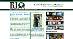Desktop Screenshot of biomissions.org